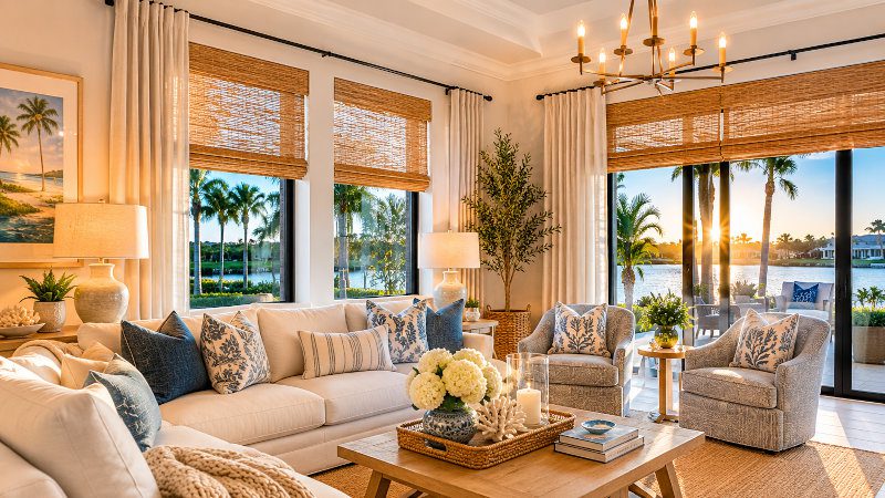 Window Treatments in Sanibel, Florida